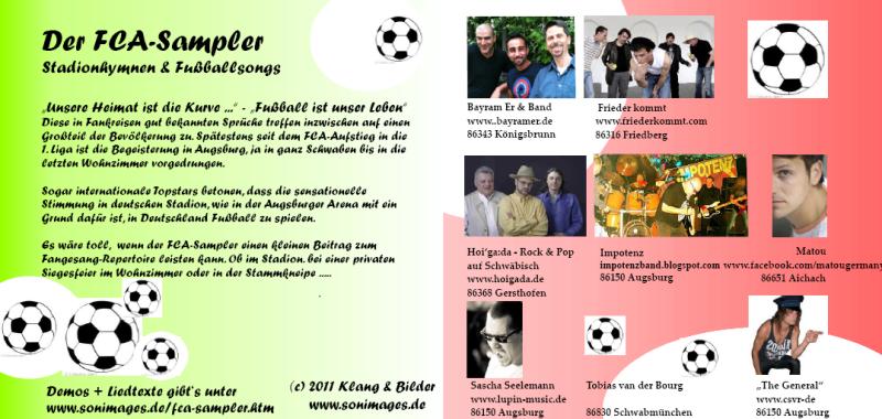 FCA Sampler - Außenbooklet